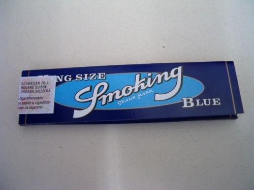 Smoking King Size Slim blau