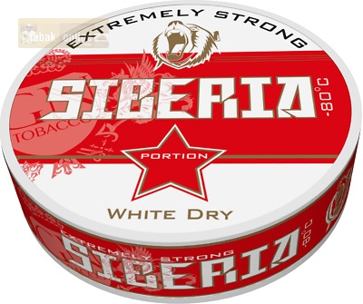 Siberia -80C White Dry Extremely Strong Portion (in Beutel)