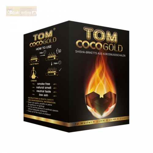 TOM COCO GOLD 1kg Naturkohle