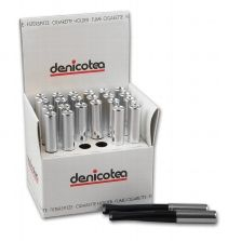Zigarettenspitze DENICOTEA mit Auswerfer silber
