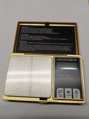 Waage Gold 100g-0.01g