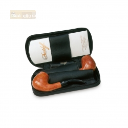 Davidoff Pfeifentasche fr 2 Pfeifen schwarz