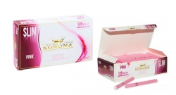 Korona Slim Pink Zigarettenfilterhlsen 120 Stk.