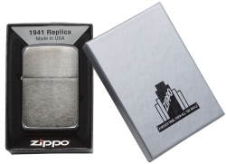 Zippo Black Ice 1941 Replica